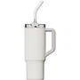 Xiaomi Straw Mug Térmico con Pajita, Modelo XMXGB01PL, Color Blanco, Capacidad 1 Litro (1000ml), Ideal para Bebidas Frías y Calientes, Ref. BHR9540GL